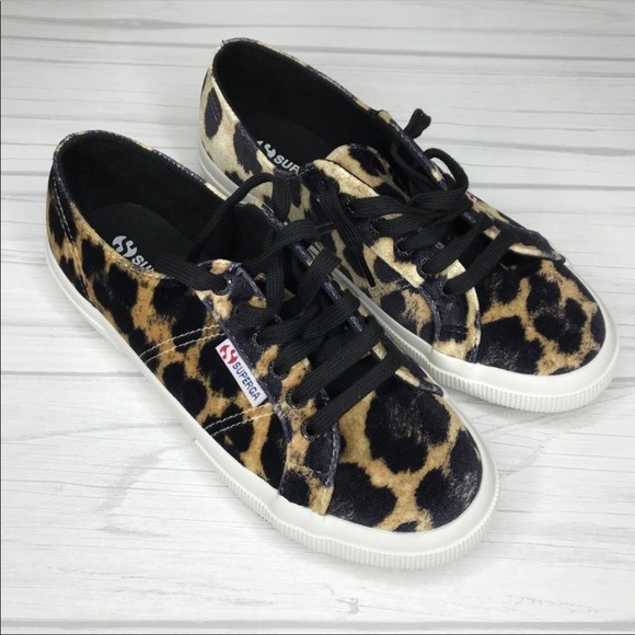 superga schuhe leopard